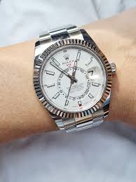 Replica Rolex Oyster Perpetual Sky-Dweller 326934 Automatic Men's Oyster Watch-3 Dial option photo review