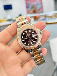 Rolex Steel and Everose Gold Yacht-Master 40 Watch photo review