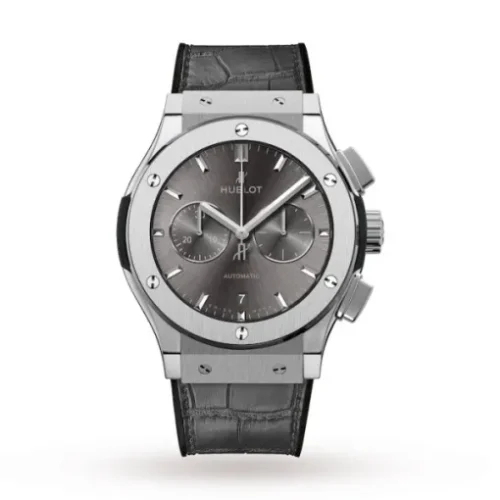 17170467_1_1 Hublot Classic Fusion Men Automatic Grey Alligator Watch 541.NX.7070.LR - DrWatch Premium Watch
