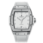 Hublot Spirit Of Big Bang Women Automatic White Rubber Watch 665.NE.2010.RW.1204