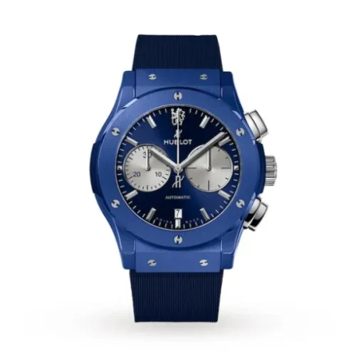 17170730_1_1 Hublot Classic Fusion Men Automatic Blue Rubber Watch 521.EX.7179.RX.CFC19 - DrWatch Premium Watch