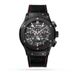 Hublot Classic Fusion Men Automatic Black Alligator Watch 525.CM.0173.LR.AUM20