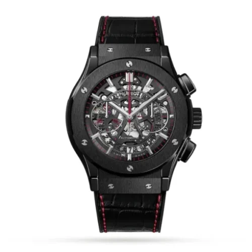 17170755_1_1 Hublot Classic Fusion Men Automatic Black Alligator Watch 525.CM.0173.LR.AUM20 - DrWatch Premium Watch