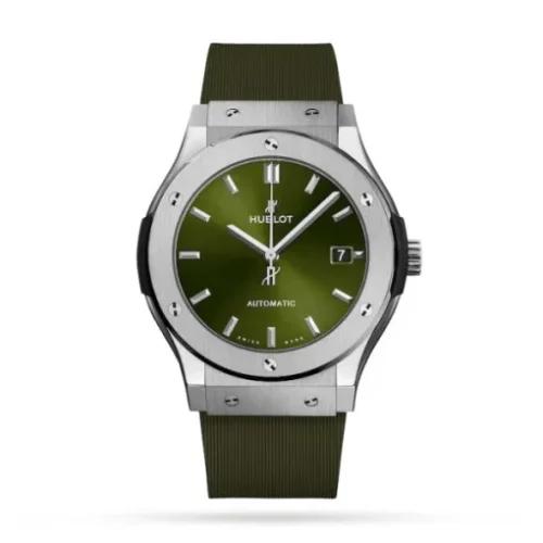 17170988_1_1 Hublot Classic Fusion Men Automatic Green Rubber Watch 511.NX.8970.RX - DrWatch Premium Watch