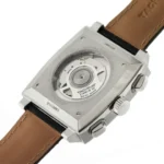 TAG Heuer Monaco Men Automatic Blue Leather Watch CAW2111.FC6183