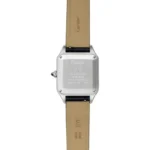 Cartier Santos-Dumont Women Quartz Silver Alligator Watch WSSA0023 - DrWatch Premium Watch