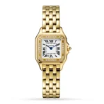 Cartier Panthère de Cartier Women Quartz Silver 18ct Gold Watch WJPN0015