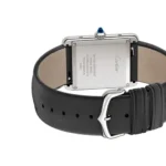 Cartier Tank Must Women Quartz Silver Calf Watch W4TA0017 - DrWatch Premium Watch