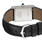 Cartier Tank Must Women Quartz Black Alligator Watch WSTA0072 - DrWatch Premium Watch