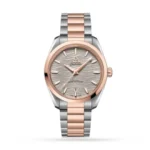 Omega Aquaterra Women Automatic Grey 18ct Rose Gold Watch O22020382006001