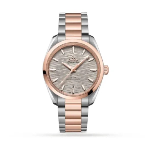17331519_1_1 Omega Aquaterra Women Automatic Grey 18ct Rose Gold Watch O22020382006001