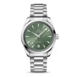 Omega Aquaterra Unisex Automatic Green Stainless Steel Watch O22010382010002
