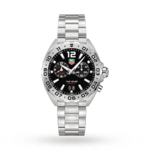 TAG Heuer Formula 1 Men Quartz Black Stainless Steel Watch WAZ111A.BA0875 - DrWatch Premium Watch