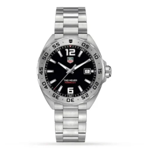 TAG Heuer Formula 1 Men Quartz Black Stainless Steel Watch WAZ1112.BA0875 - DrWatch Premium Watch
