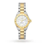 TAG Heuer Aquaracer Women Quartz Mother of Pearl Bicoloured Watch WBD1420.BB0321