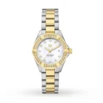 TAG Heuer Aquaracer Women Quartz Mother of Pearl Bicoloured Watch WBD1423.BB0321