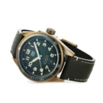 TAG Heuer Autavia Men Automatic Green Leather Watch WBE5190.FC8268