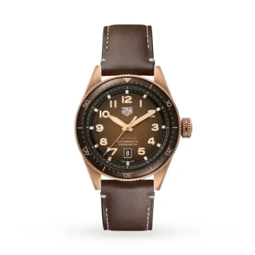 17381724_1_1 TAG Heuer Autavia Men Automatic Brown Leather Watch WBE5191.FC8276