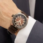 TAG Heuer Autavia Men Automatic Brown Leather Watch WBE5191.FC8276