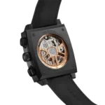 TAG Heuer Monaco Men Automatic Black Alligator Watch CBL2180.FC6497