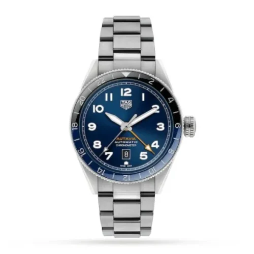 17381995_1_1 TAG Heuer Autavia Men Automatic Blue Stainless Steel Watch WBE511A.BA0650