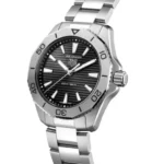 TAG Heuer Aquaracer Men Quartz Black Stainless Steel Watch WBP1110.BA0627