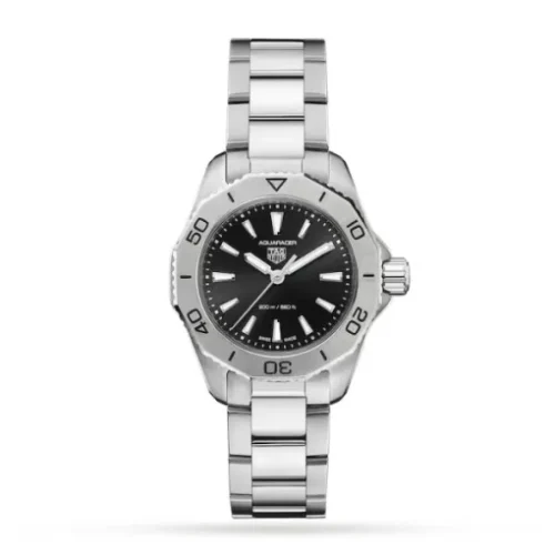 17382004_1_1 TAG Heuer Aquaracer Women Quartz Black Stainless Steel Watch WBP1410.BA0622 - DrWatch Premium Watch