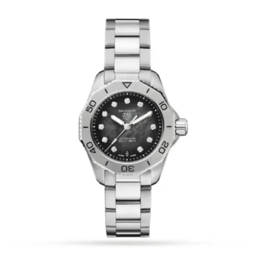 17382025_1_1 TAG Heuer Aquaracer Women Automatic Black Stainless Steel Watch WBP2410.BA0622 - DrWatch Premium Watch