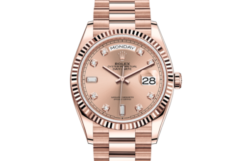 Rolex Day-Date 36 Oyster 36 mm Everose gold 128235