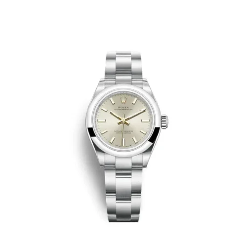 Rolex-Oyster-Perpetual-28mm-Silver Rolex Oyster Perpetual 28mm Silver - DrWatch Premium Watch