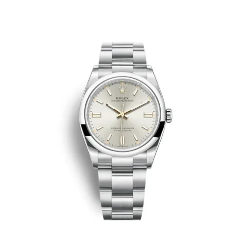 Rolex-Oyster-Perpetual-36mm-Silver Rolex Oyster Perpetual 36mm Silver - DrWatch Premium Watch