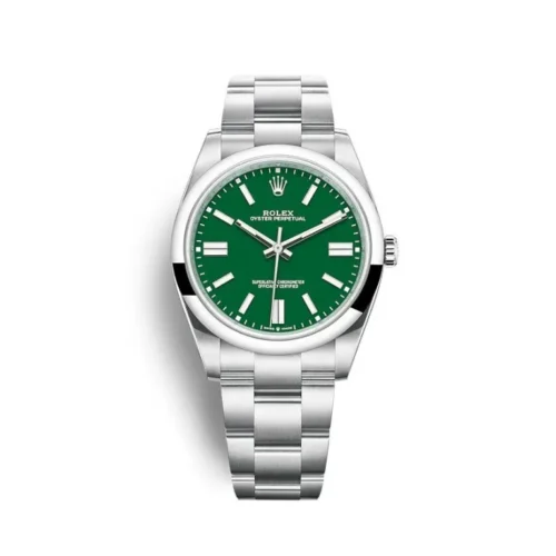 Rolex-Oyster-Perpetual-41mm-Green Rolex Oyster Perpetual 41mm Green - DrWatch Premium Watch