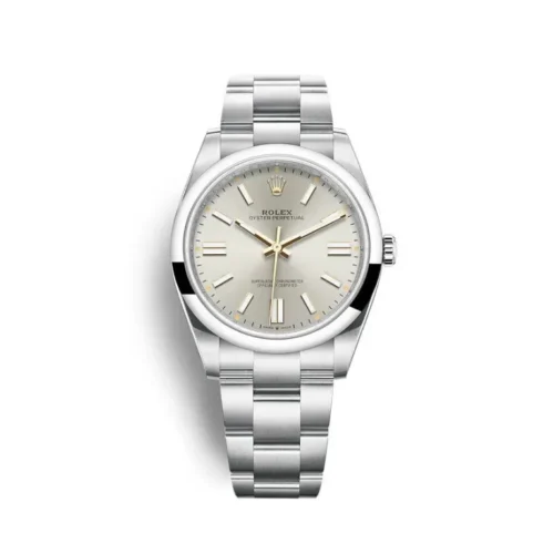 Rolex-Oyster-Perpetual-41mm-Silver Rolex Oyster Perpetual 41mm Silver - DrWatch Premium Watch