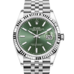 DATEJUST 36 Oyster, 36 mm, Oystersteel and white gold M126234-0051