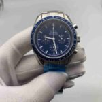 Omega Speedmaster silver Blue