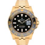 Rolex Gmt Master II 126718GRNR with 40mm 18ct Yellow Gold case and Black dial...