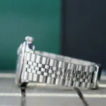 Rolex Datejust 41 White Gold/Steel Custom Turquoise "Tiffany" Index Dial Fluted Bezel Jubilee Bracelet 126334 - DrWatch Premium Watch