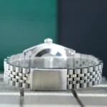 Rolex Datejust 41 White Gold/Steel Custom Turquoise "Tiffany" Index Dial Fluted Bezel Jubilee Bracelet 126334 - DrWatch Premium Watch