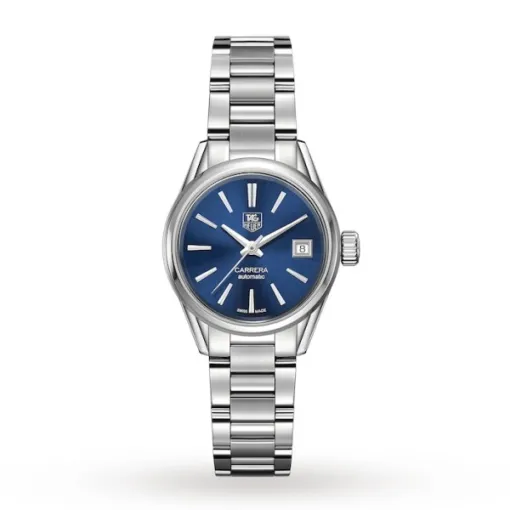 TAG Heuer Carrera Women Automatic Blue Stainless Steel Watch WAR2419.BA0776 - DrWatch Premium Watch