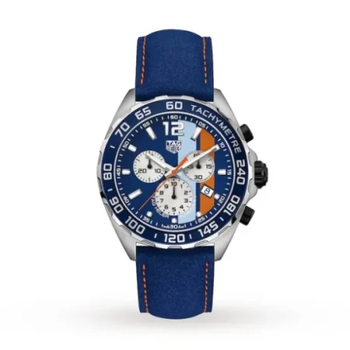 TAG Heuer Formula 1 Men Quartz Blue Calf Watch CAZ101N.FC8243 - DrWatch Premium Watch