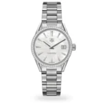 TAG Heuer Carrera Quartz White Stainless Steel Watch WAR1315.BA0778