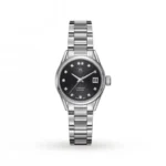 TAG Heuer Carrera Women Automatic Black Stainless Steel Watch WAR2413.BA0776
