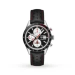TAG Heuer Carrera Men Automatic Black Leather Watch CV201AS.FC6429