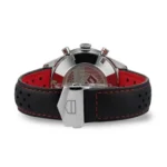 TAG Heuer Carrera Men Automatic Black Leather Watch CV201AS.FC6429 - DrWatch Premium Watch