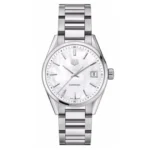 TAG Heuer Carrera Women Quartz White Stainless Steel Watch WBK1311.BA0652