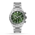 TAG Heuer Carrera Men Automatic Green Stainless Steel Watch CBN2A10.BA0643
