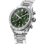 TAG Heuer Carrera Men Automatic Green Stainless Steel Watch CBN2A10.BA0643 - DrWatch Premium Watch