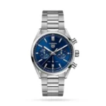 TAG Heuer Carrera Men Automatic Blue Stainless Steel Watch CBN2011.BA0642