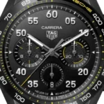 TAG Heuer Carrera Men Automatic Black Leather Watch CBN2A1H.FC6512 - DrWatch Premium Watch