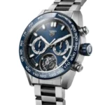 TAG Heuer Carrera Men Automatic Blue Stainless Steel Watch CAR5A8C.BF0707 - DrWatch Premium Watch